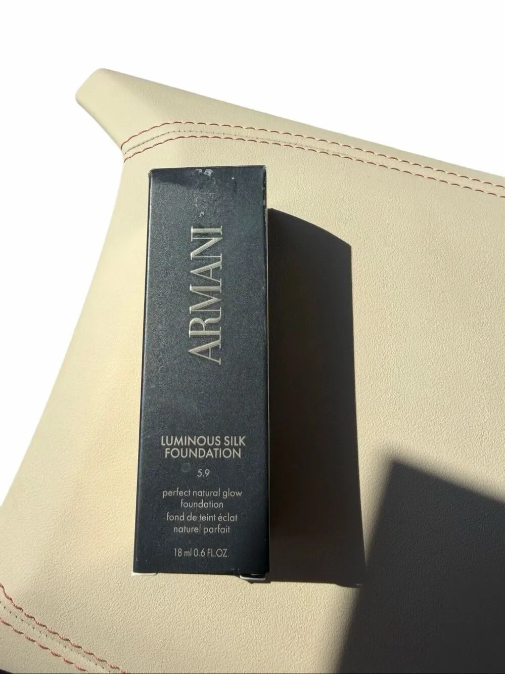 NWT ARMANI BEAUTY Mini Luminous Silk Natural Glow Blurring Liquid Foundation wit